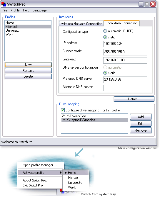 SwitchPro Screenshot